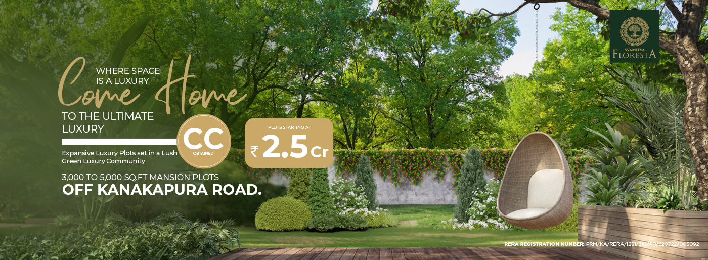 Villa Plots for sale off Kanakapura Road